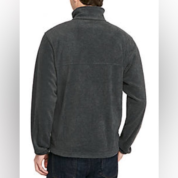 Columbia Black Fleece Zip Up Jacket - Picture 2 of 7